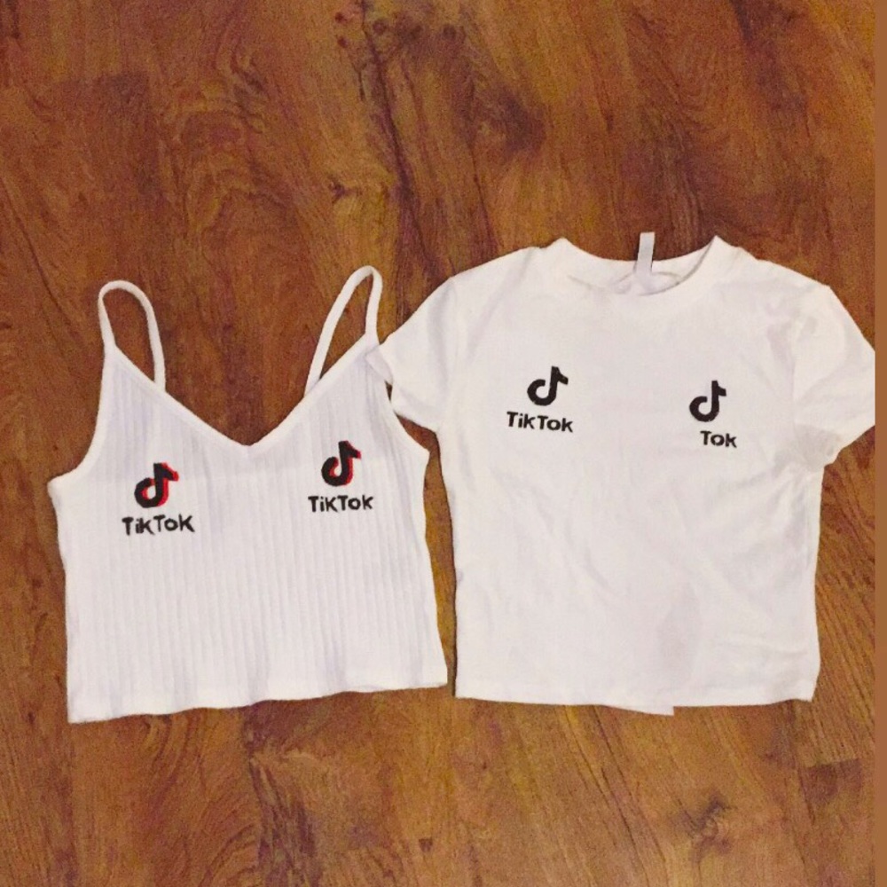 TikTok Shirts! Brand new customized tops🐳